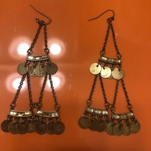 Metal Dangle Earring